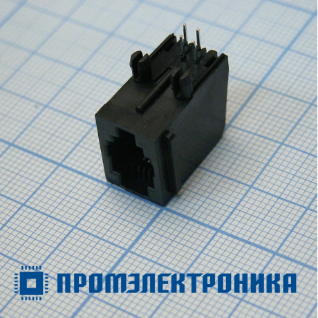 TJ4P4C розетка в плату 57-01 5721 4P