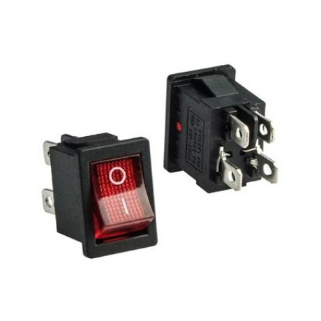 KCD1-201N-4-C3 R/4P ON-OFF