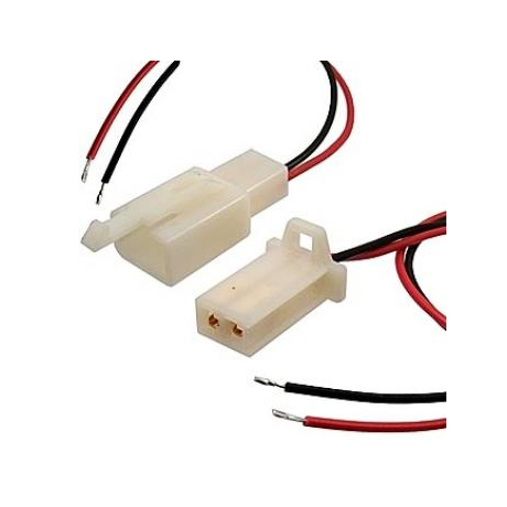 1007 AWG24  2X2.8 5MM  L=300MM RB