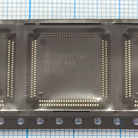 MSP430F448IPZR Схема интегральная аналого-цифровой микроконтроллер