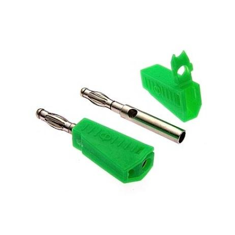 Z040 4MM STACKABLE PLUG GREEN