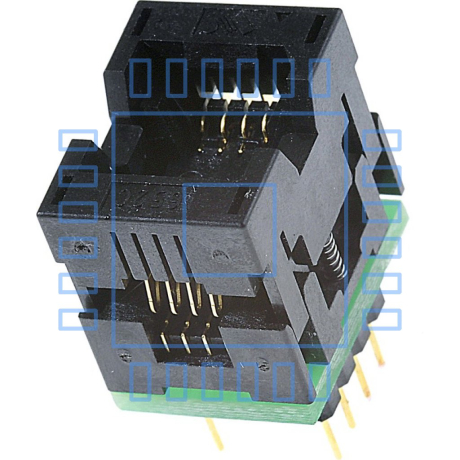 DIP8-SOIC8 ZIF 208 mil