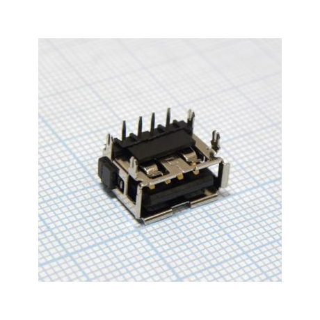 USB 4AFR розетка на плату 2p