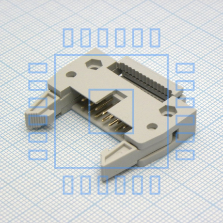 IDC-14M    вилка на шлейф