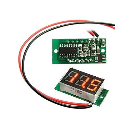 3-DIGIT MODULE RED LED (4.5-30V)