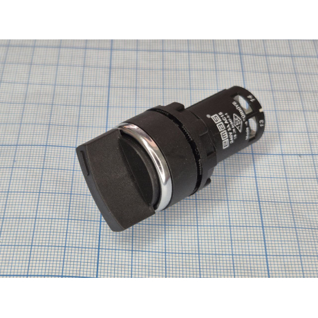 Переключатель MB, 0-I, фиксация, 1NO, 3A 230V AC15, 22mm, IP50