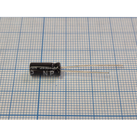Конденсатор 1х50 (5х11) 85с NK(NKR010M1HD11M) Jamicon неполярный
