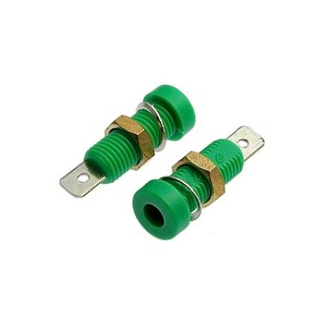 Z032 4MM SOCKET GREEN