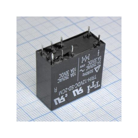 Миниатюрное реле TRIH-12VDC-SD-2CM-R