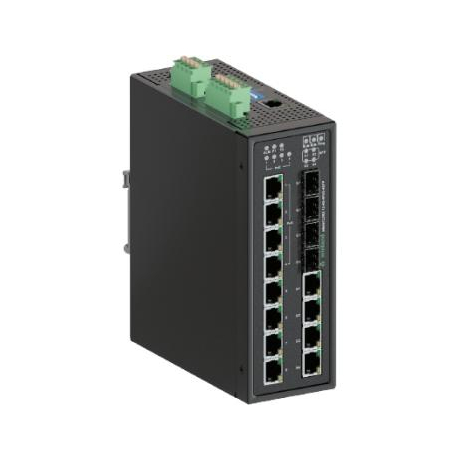 Коммутатор WIENET L2MS 12-4G-4PoE-