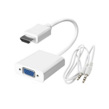 HDMI (M)-VGA (F)+AUX