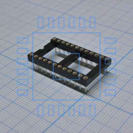 DIP сокет SCLM-24(2.54mm)