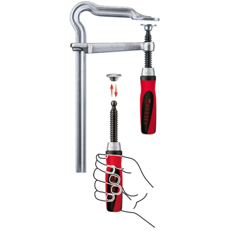 Струбцина OMEGA GMZ с системой Best-Comfort BESSEY GM50S12Z-2K