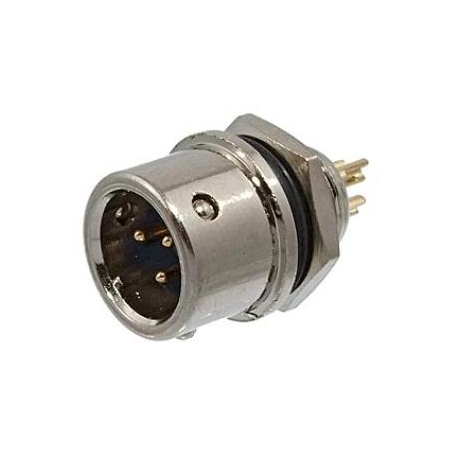 XS9-3(ZN) PANEL PLUG