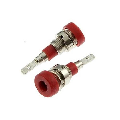 Z007 2MM PANEL JACK RED