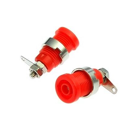 Z016 4MM PANEL JACK RED