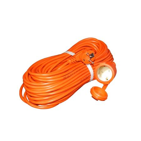 Удлинитель-шнур 1х40м с заземл. 16А IP54 УШ-16 ПВС