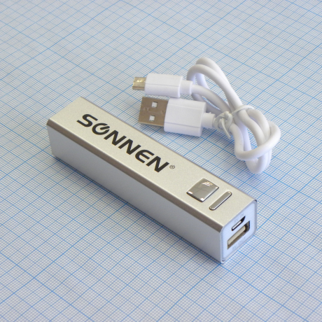 Аккумулятор внешн. портативн. (2600mAh)