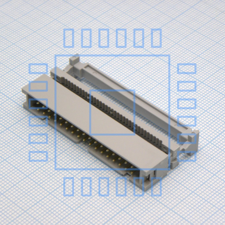 IDC-34M    вилка на шлейф