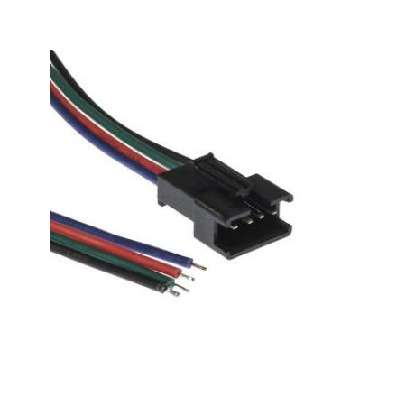SM CONNECTOR 4P*150MM 22AWG MALE