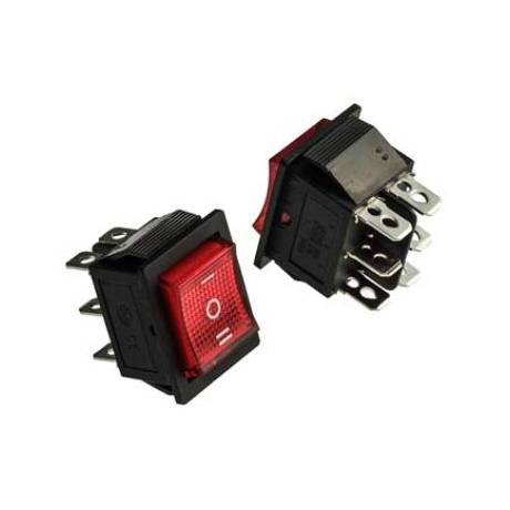 KCD4-203N-C6-R/6P ON-OFF-ON